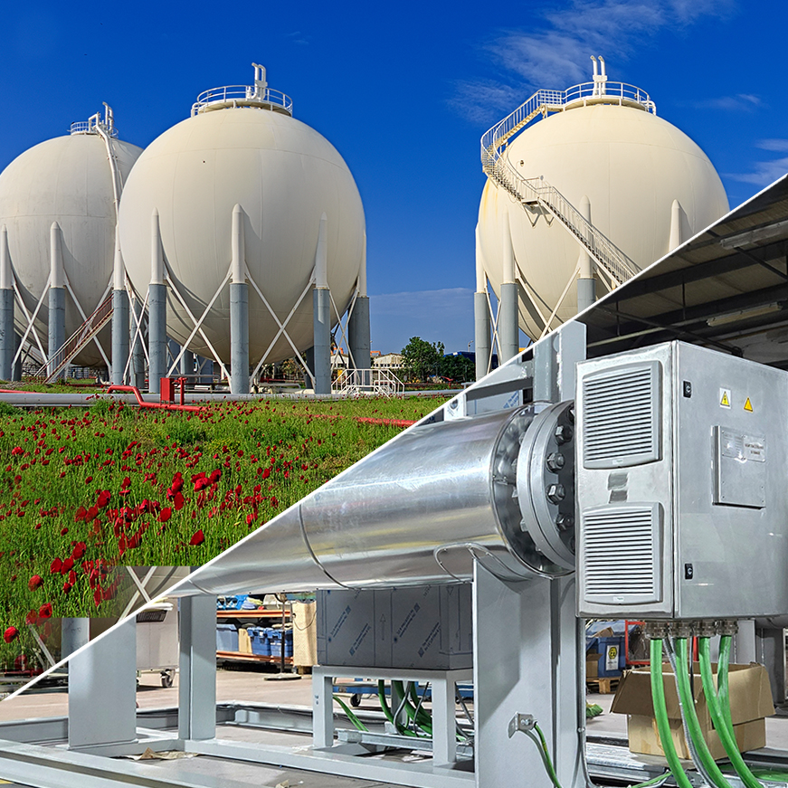 Natural gas and LNG in demanding industrial projects